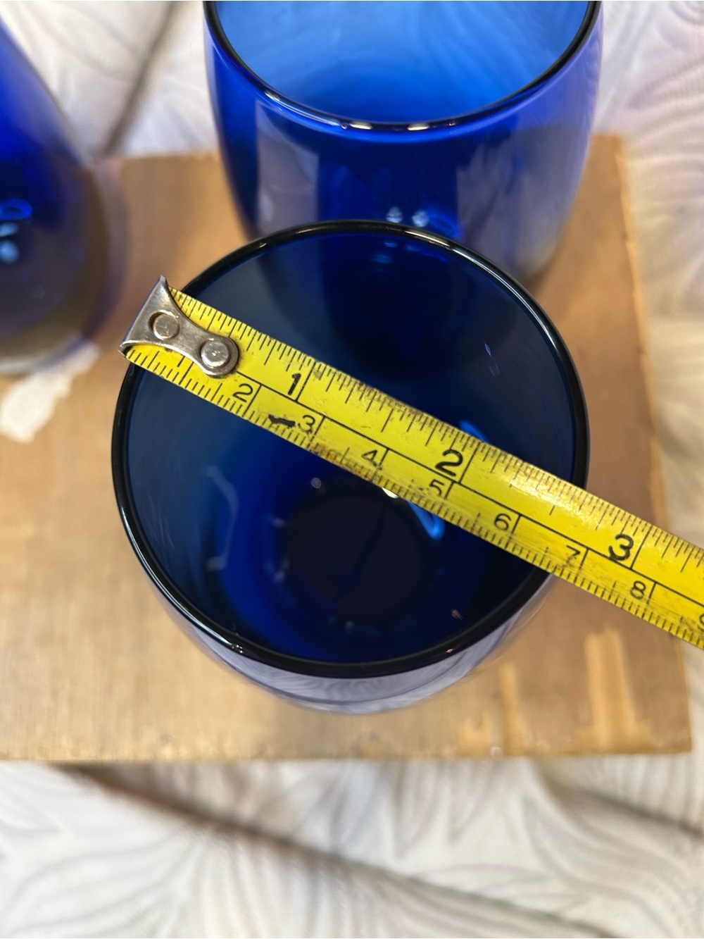 ✨ Cobalt Blue Glass Set - Picture 4 of 6